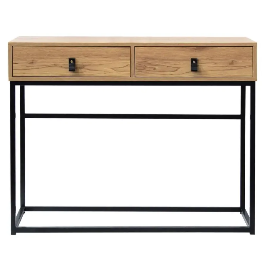 Sidetables-Calicosy - Sidetable JILL - Licht hout - 80.5x100.3x35.3 cm