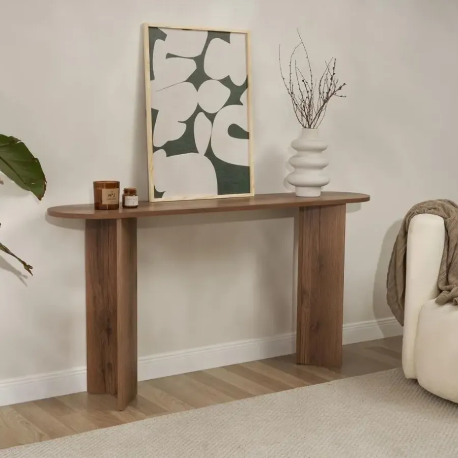 Calicosy - Sidetable SIRA - Walnoot - 75x150x35 cm