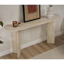 Calicosy - Sidetable SIRA - Travertijn - 75x150x35 cm
