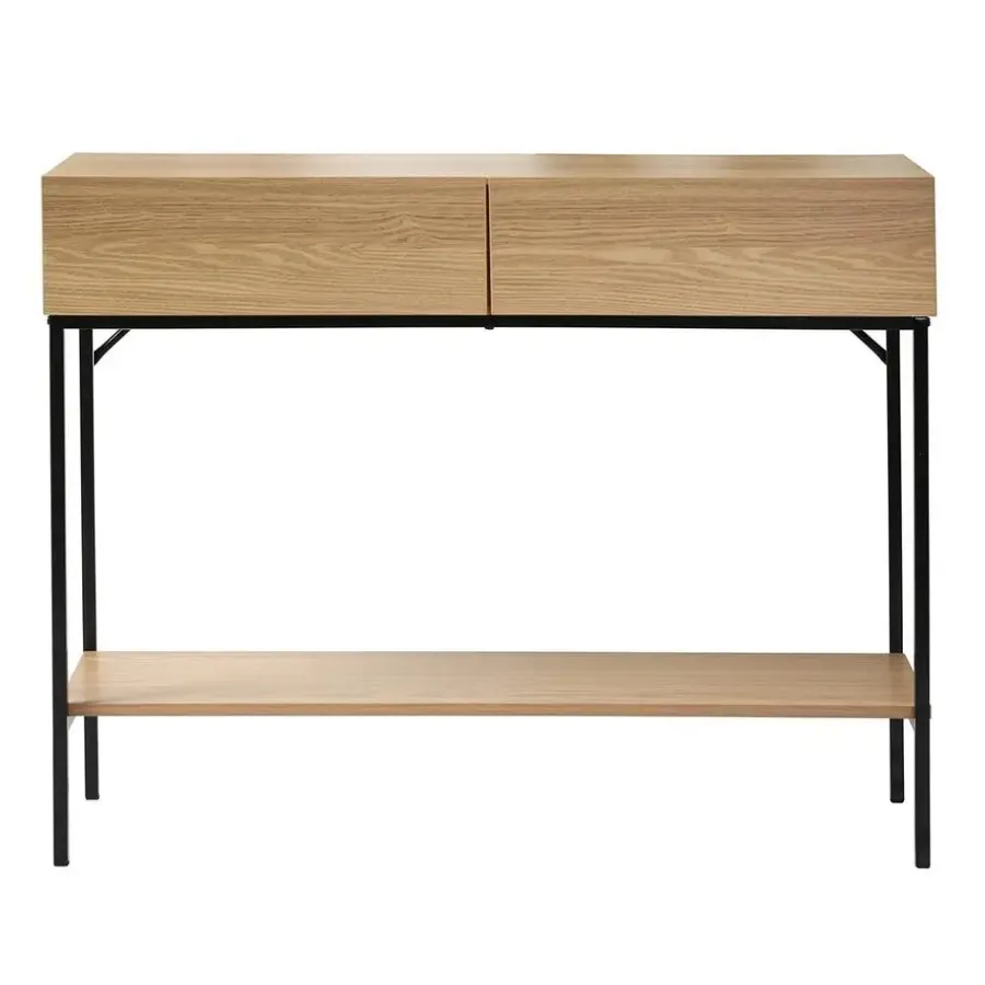 Calicosy - Sidetable TESSA - Licht hout - 81x100x35 cm
