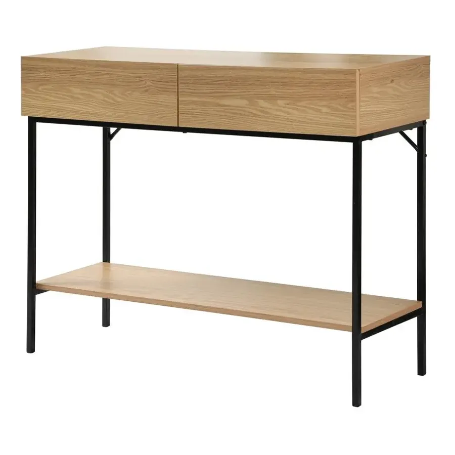 Calicosy - Sidetable TESSA - Licht hout - 81x100x35 cm