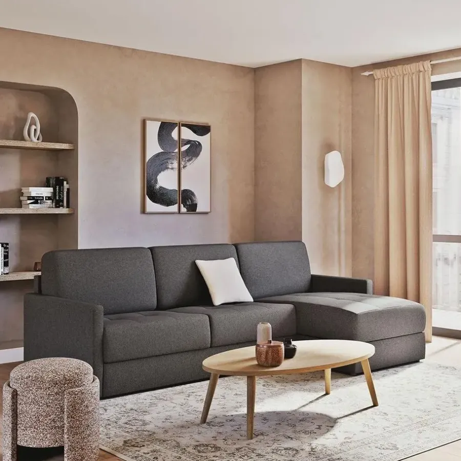 Slaapbanken|Slaapbanken-Calicosy - Slaapbank BELLUNO - 87x260x150 cm