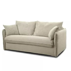 Slaapbanken|Slaapbanken-Calicosy - Slaapbank MIRA - Ecru - 90x185x104 cm