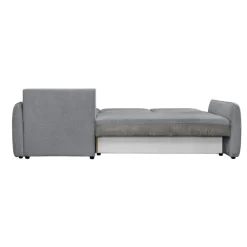 Slaapbanken|Slaapbanken-Calicosy - Slaapbank NAOMI - Grijs - 90x260x175 cm