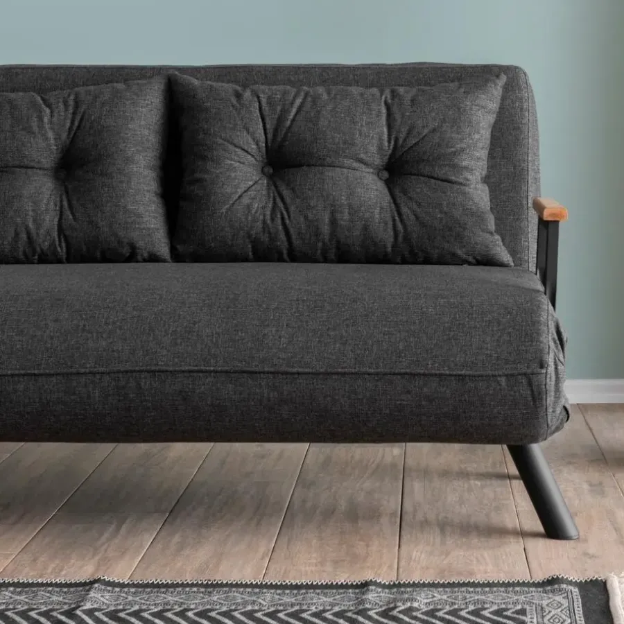 Slaapbanken|Slaapbanken-Calicosy - Slaapbank voor 2 personen SANDO - 50x133x41 cm