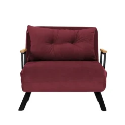 Slaapbanken|Slaapbanken-Calicosy - Slaapfauteuil in stof SANDO - 50x67x41 cm