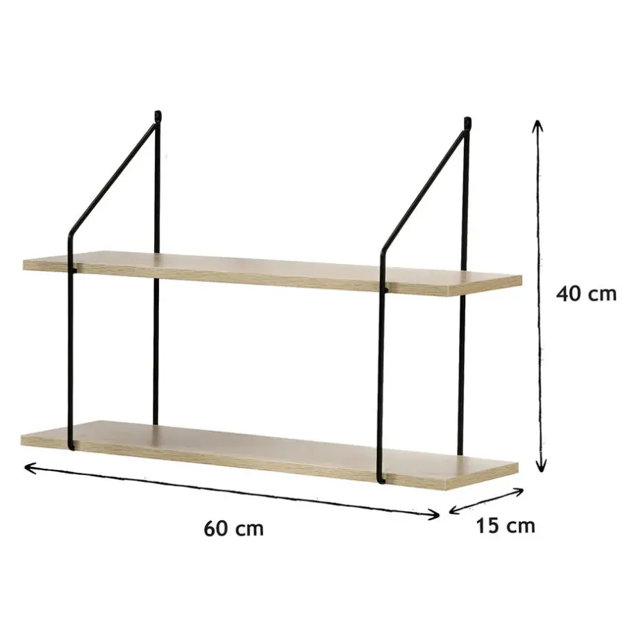 Calicosy - Wandrek - Hout - 40x60x15 cm