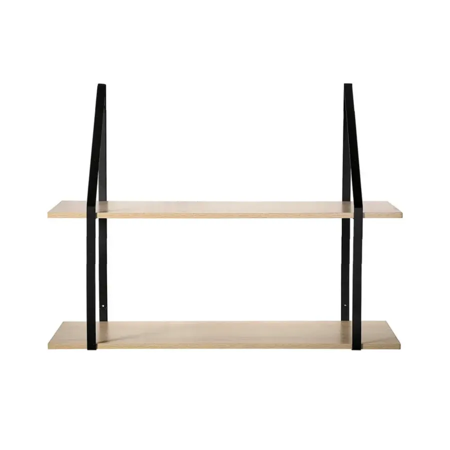 Wandplanken-Calicosy - Wandrek - Licht hout - 60x80x30 cm