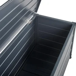 Leen Bakker CAMPALTO - Kussenbox - Donkergrijs - 113 x 50 cm - Aluminium