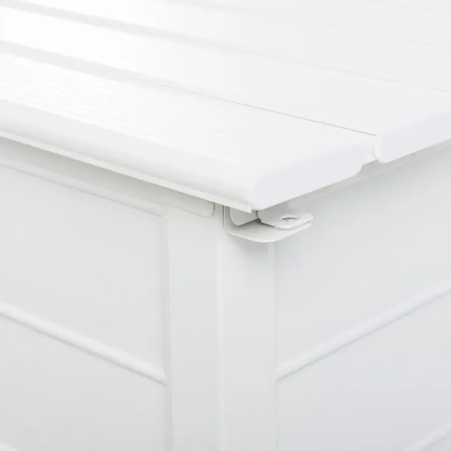 Kussenboxen-Leen Bakker CAMPALTO - Kussenbox - Wit - 113 x 50 cm - Aluminium