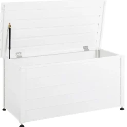 Leen Bakker CAMPALTO - Kussenbox - Wit - 123 x 60 cm - Aluminium