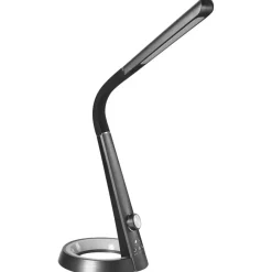 Bureaulampen|Bureaulampen-Leen Bakker CANOPUS - Bureaulamp LED - Zwart - Synthetisch materiaal
