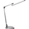 Bureaulampen|Bureaulampen-Leen Bakker CAROY - Bureaulamp LED - Grijs - Synthetisch materiaal