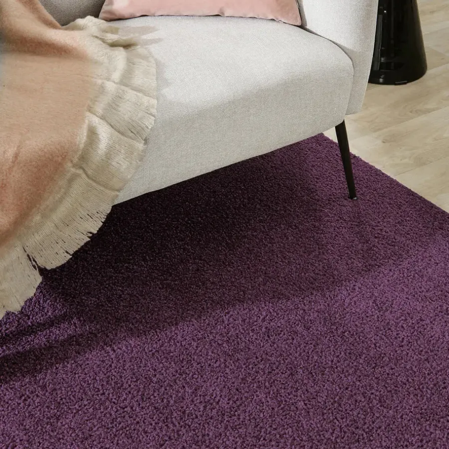 Carpet Studio Ohio Loper - Paars - 57x150cm