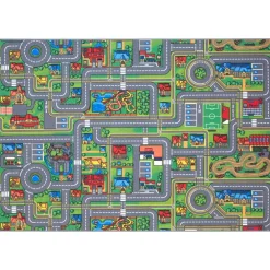 Carpet Studio Playcity Speelkleed - Meerkleurig - 140x200cm