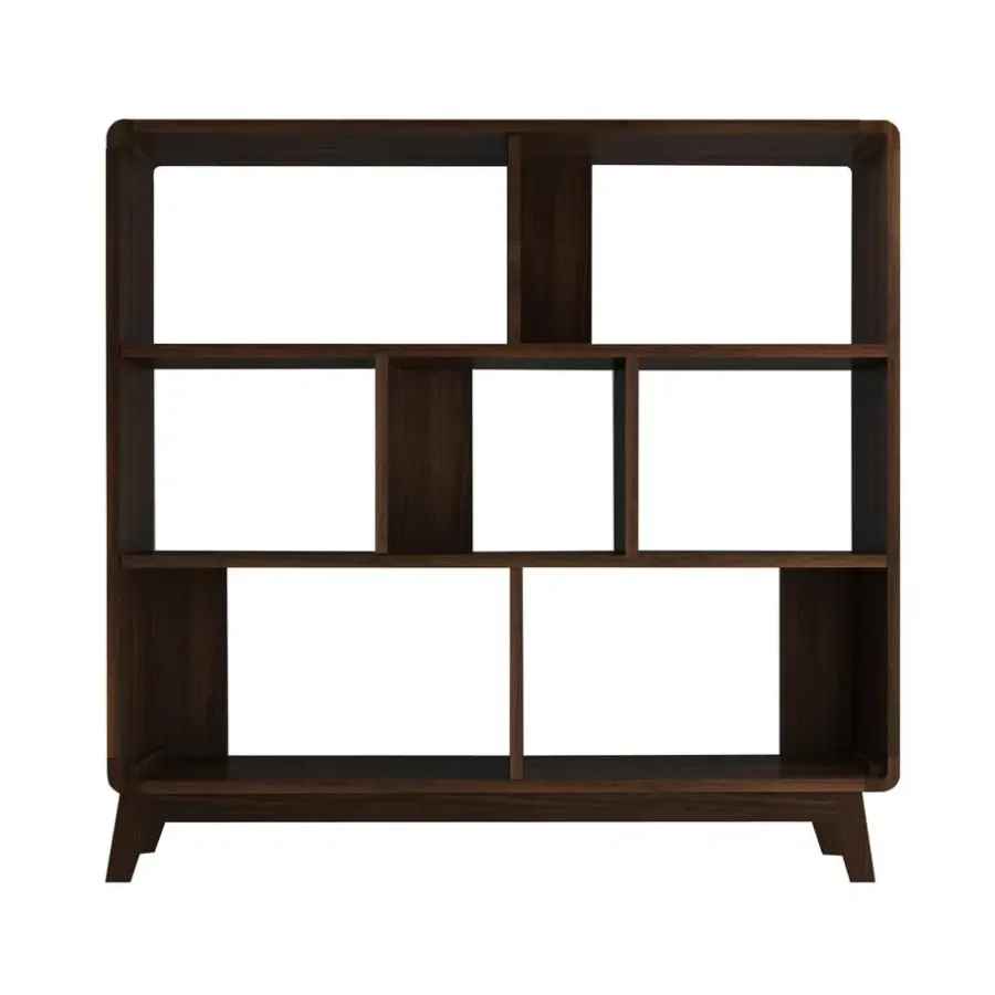 Loft24 Cassie - Boekenkast walnoot spaanplaat