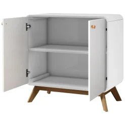 Dressoirs-Loft24 Cassie - Dressoir met 2 witte spaanplaatdeuren