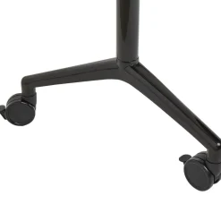 Bureaus-Beliani CAVI - Bureau verstelbaar - Lichtbruin/Zwart - 120 x 60 cm - Metaal