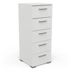 CBA Ladekast Izzy - 41,9 x 39,8 x 101,8 cm - Wit