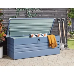 Leen Bakker CEBROSA - Kussenbox - Blauw - 600 l - Staal