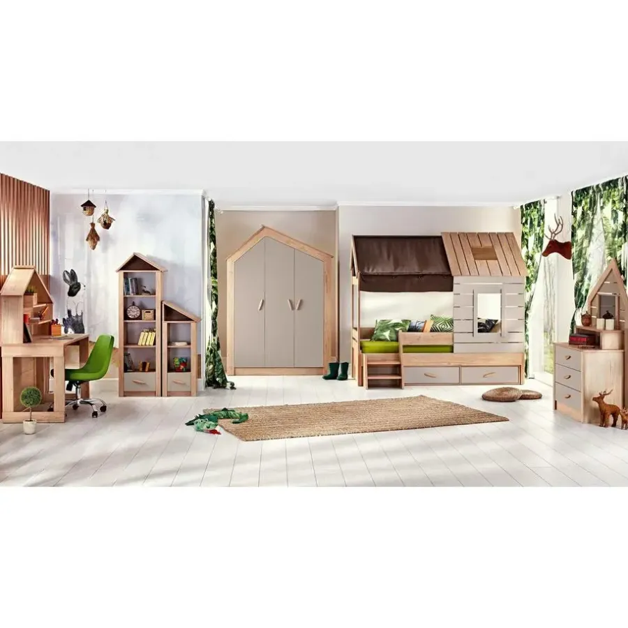 Leen Bakker Cento boekenkast kast huisje klein kinderkamer