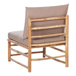 Beliani CERRETO - 1-zits module - Taupe - Bamboe