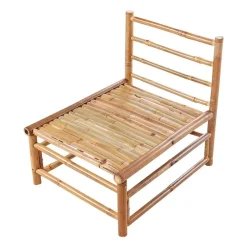 Beliani CERRETO - 1-zits module - Taupe - Bamboe