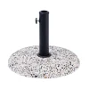 Beliani CEVO - Parasolvoet - Wit - Beton