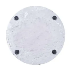 Beliani CEVO - Parasolvoet - Wit - Beton