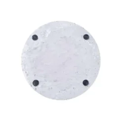 Beliani CEVO - Parasolvoet - Wit - Beton