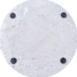 Beliani CEVO - Parasolvoet - Wit - Beton