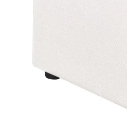 Twijfelaars-Leen Bakker CHALLANS - Bed met opbergruimte - Off-white - 140 x 200 cm - Stof
