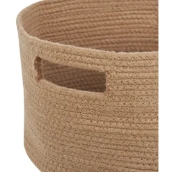 Opbergmanden-Beliani CHINIOT - Mand set van 2 - Beige - Katoen