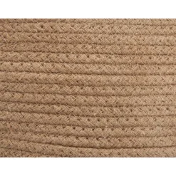 Opbergmanden-Beliani CHINIOT - Mand set van 2 - Beige - Katoen