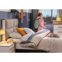 Kinderbedden-Merkloos Cilek Modera tienerbed wit 200 x 100 cm