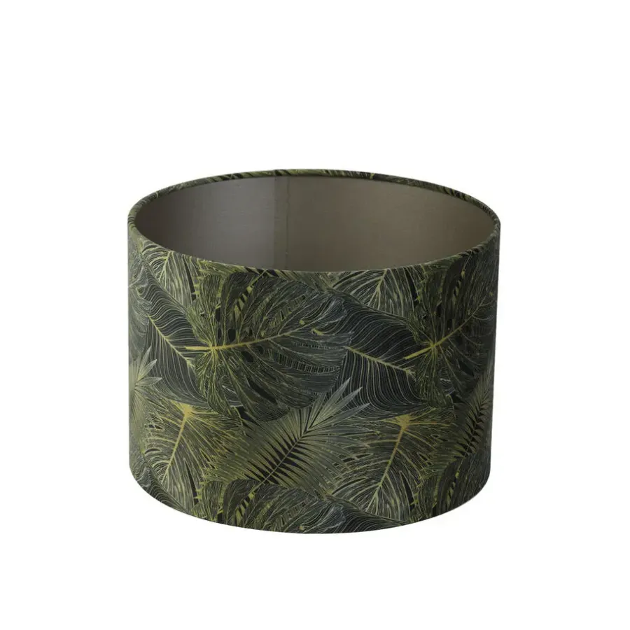 Lampenkappen-Light & Living Cilinder Lampenkap Amazone - Groen - Ø40x30cm