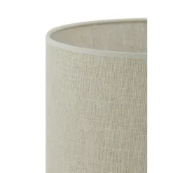 Lampenkappen-Light & Living Cilinder Lampenkap Breska - Parel Wit - Ø40x30cm