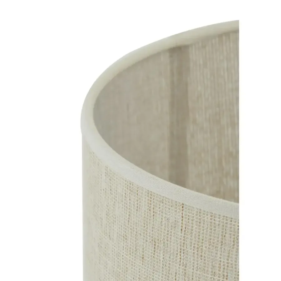 Lampenkappen-Light & Living Cilinder Lampenkap Breska - Parel Wit - Ø40x30cm