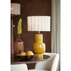 Light & Living Cilinder lampenkap Disli - Crème - Ø35cm