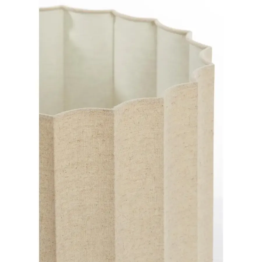 Light & Living Cilinder lampenkap Disli - Crème - Ø40cm
