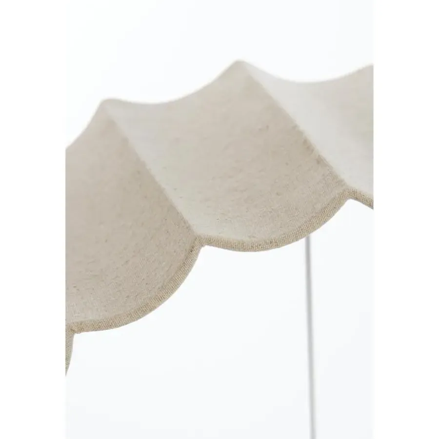 Light & Living Cilinder lampenkap Disli - Crème - Ø40cm