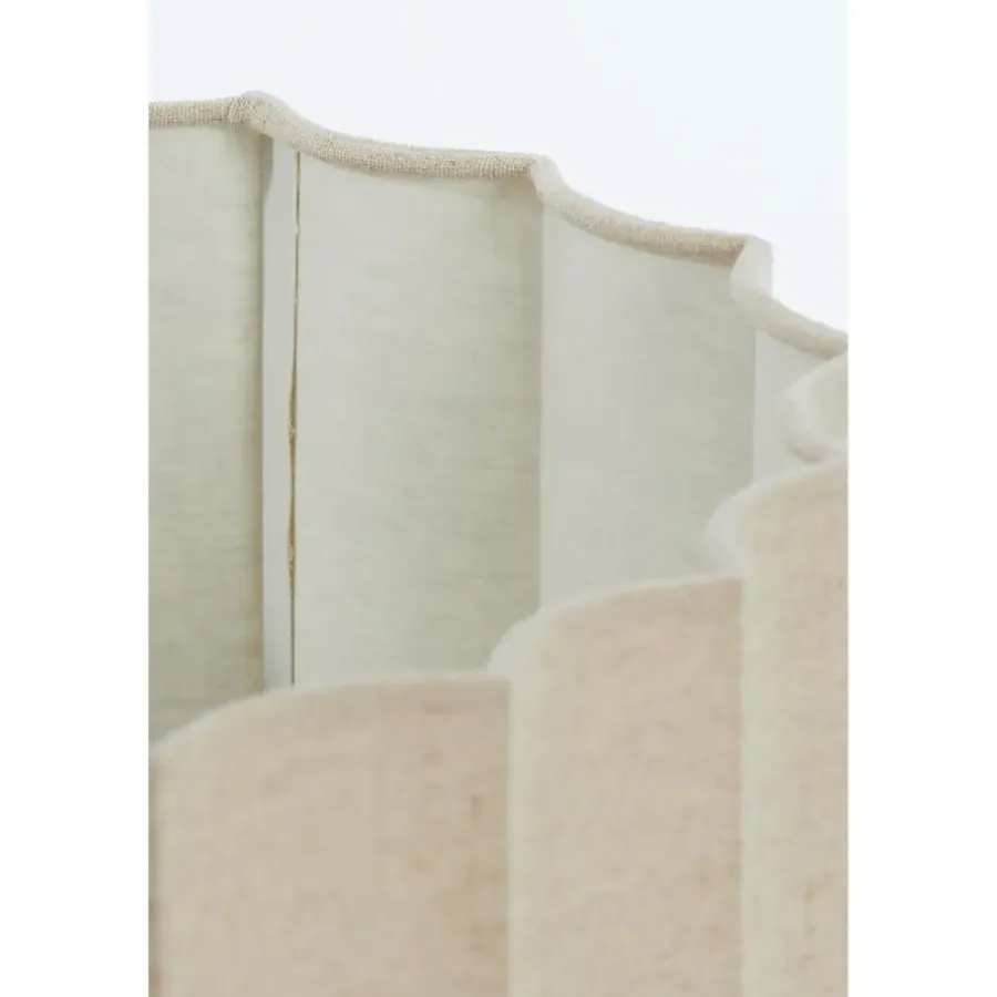 Light & Living Cilinder lampenkap Disli - Crème - Ø40cm