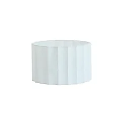 Light & Living Cilinder lampenkap Disli - Wit - Ø40cm