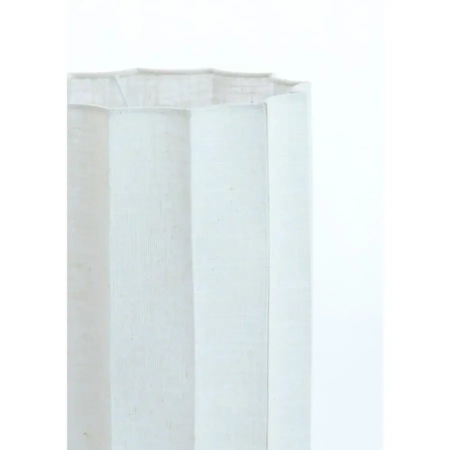 Lampenkappen-Light & Living Cilinder lampenkap Disli - Wit - Ø24cm