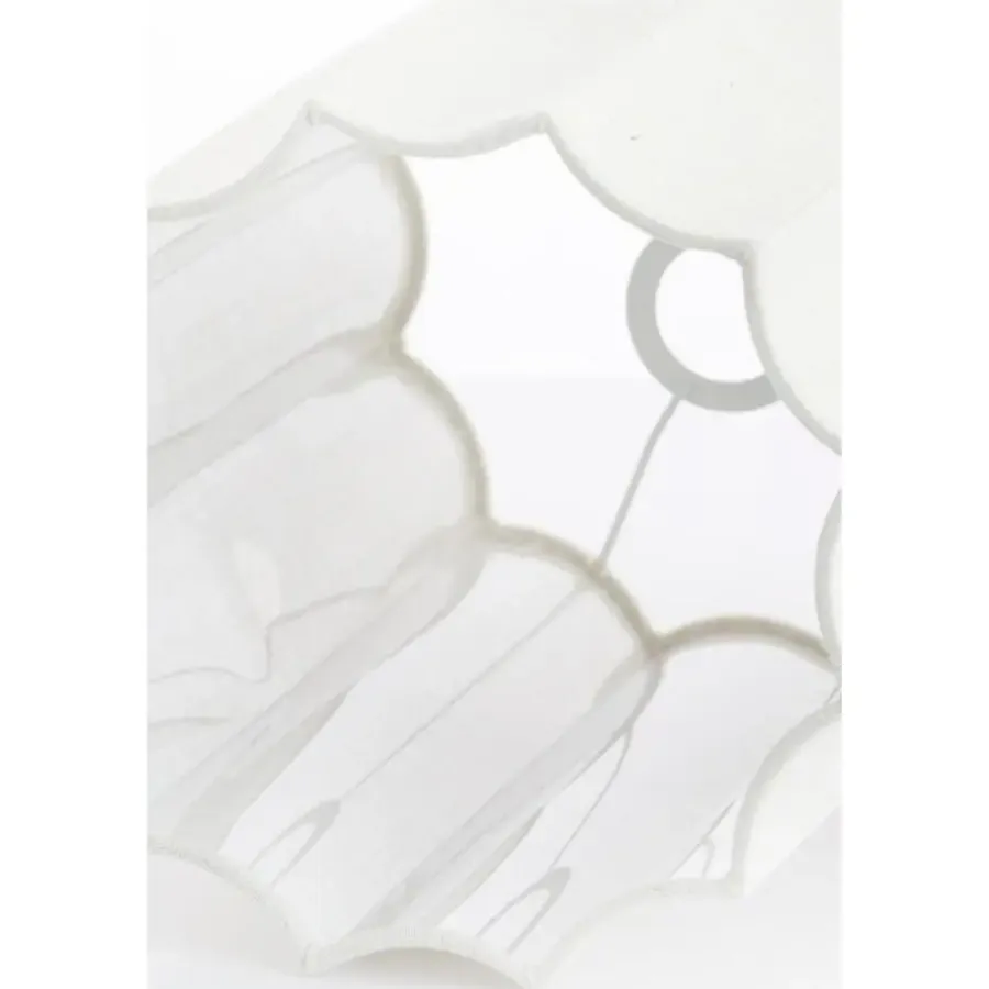 Lampenkappen-Light & Living Cilinder lampenkap Disli - Wit - Ø24cm