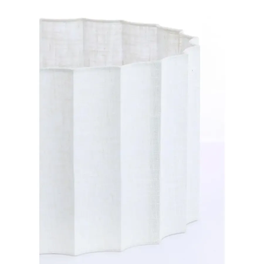 Light & Living Cilinder lampenkap Disli - Wit - Ø35cm