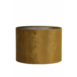 Lampenkappen-Light & Living Cilinder Lampenkap Gemstone - Goud - Ø40x30cm