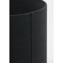 Light & Living Cilinder Lampenkap Livigno - Zwart - Ø30 x 21 cm