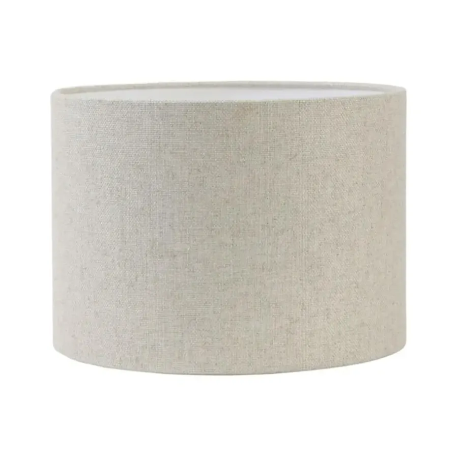 Lampenkappen-Light & Living Cilinder Lampenkap Livigno - Naturel - Ø20x15cm