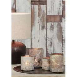 Light & Living Cilinder Lampenkap Livigno - Naturel - Ø30 x 21 cm